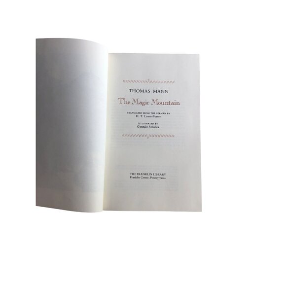 The Magic Mountain Thomas Mann Franklin Library 1979 Limited Ed Leather Illus De - Picture 2 of 15